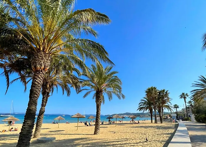Lägenhet 4 Pers Avec Climatisation Et Parking, Vue Mer, Du Lavandou - Fr-1-803-22 *